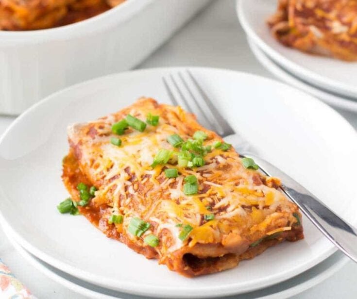 Image for Healthy Leftover Turkey Enchiladas