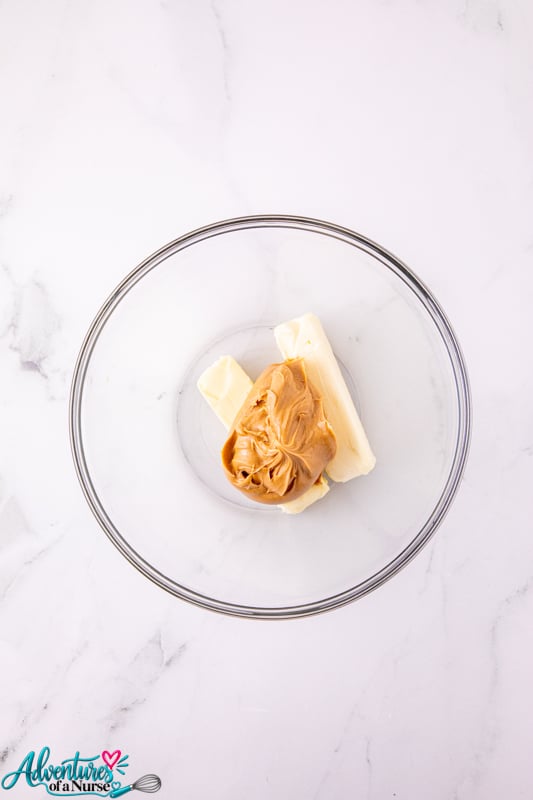 mix butter and peanut butter