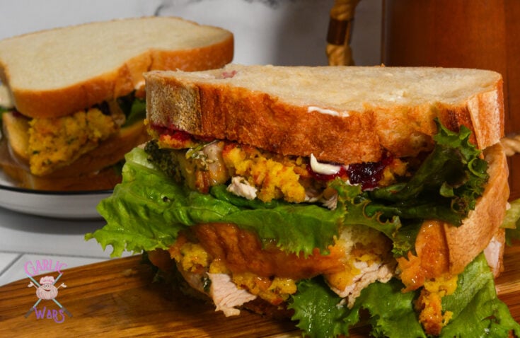 Image for The Moist Maker: Thanksgiving Leftovers Sandwich