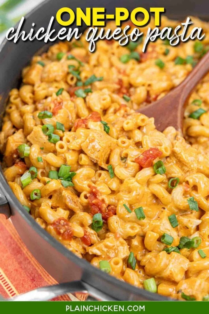 Image for One Pot Chicken Queso Pasta