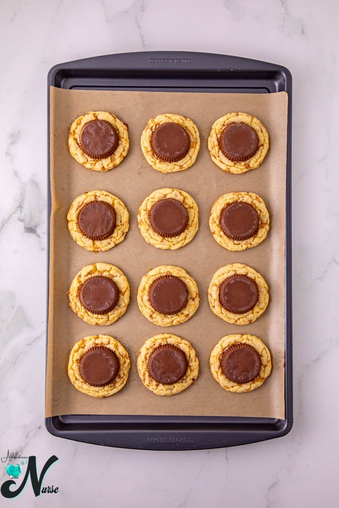 reeses on top of cookies