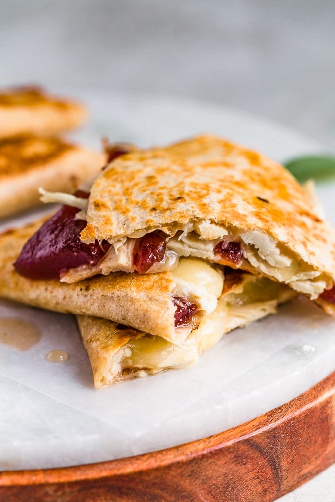 Image for Thanksgiving Quesadilla (Turkey Quesadilla)