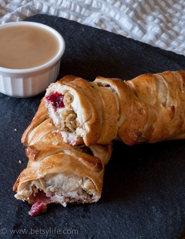 Image for Thanksgiving Leftovers Stromboli