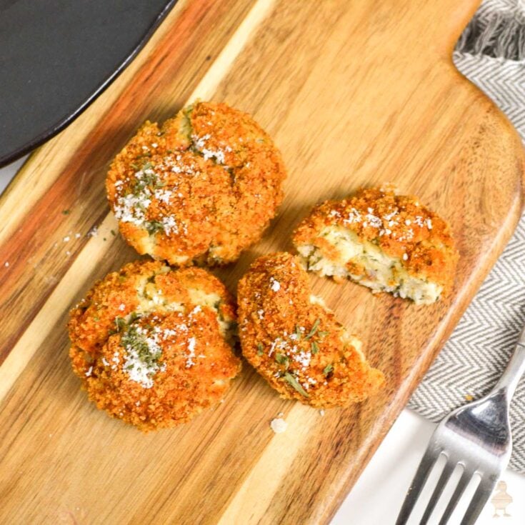 Image for Baked Leftover Turkey or Chicken Croquettes